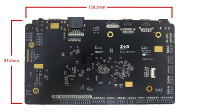 RK3566安卓解码驱动一体板（ZED37）